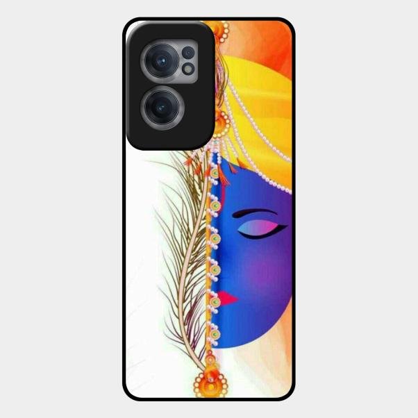 Divine Krishna Silhouette Phone Case For Oneplus Nord Ce 2 5G