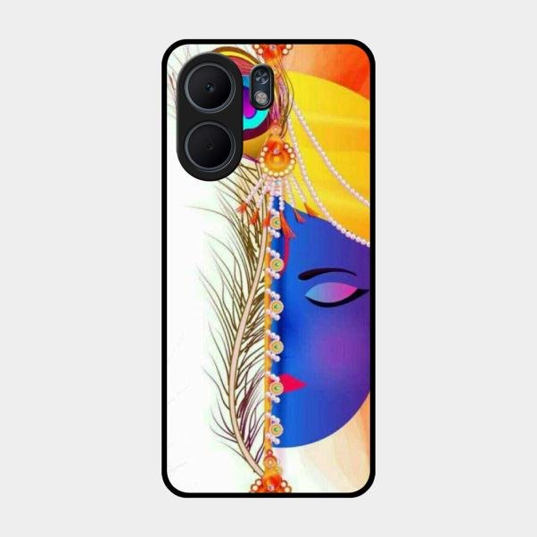 Divine Krishna Silhouette Phone Case For Oppo A5X 5G