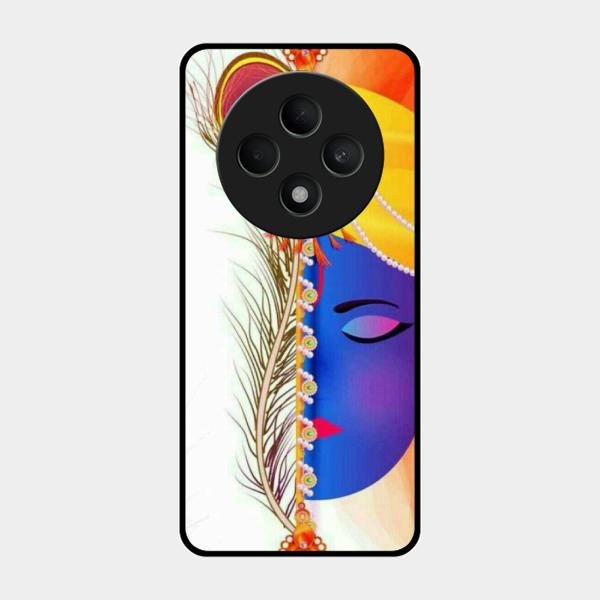 Divine Krishna Silhouette Phone Case For Oppo F27 5G