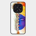 Divine Krishna Silhouette Phone Case For Oppo F29 5G