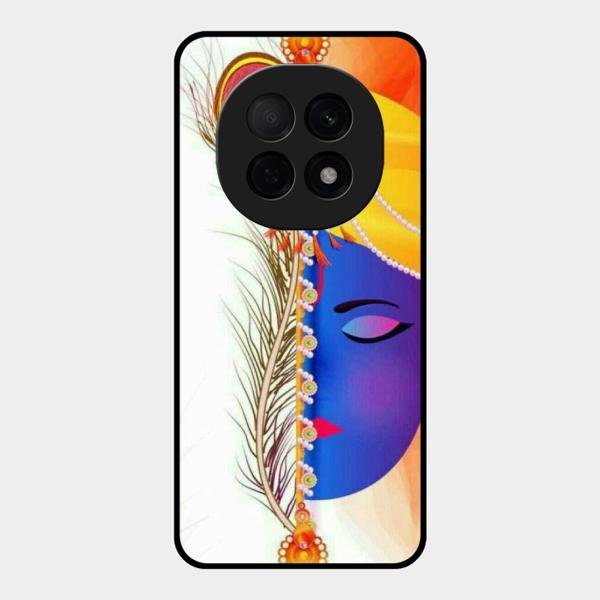 Divine Krishna Silhouette Phone Case For Oppo F29 Pro 5G
