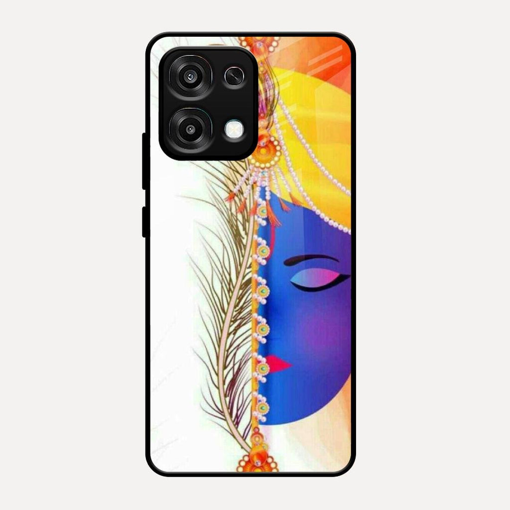 Divine Krishna Silhouette Phone Case For Oppo F31 5G