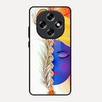 Divine Krishna Silhouette Phone Case For Oppo F31 Pro 5G