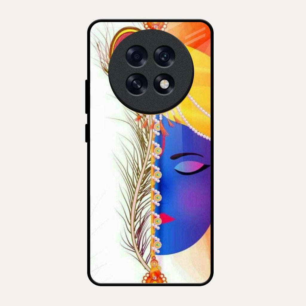 Divine Krishna Silhouette Phone Case For Oppo F31 Pro Plus 5G