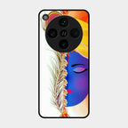 Divine Krishna Silhouette Phone Case For Oppo Find X8 Pro 5G