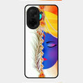 Divine Krishna Silhouette Phone Case For Poco C71