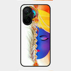 Divine Krishna Silhouette Phone Case For Poco F7 5G
