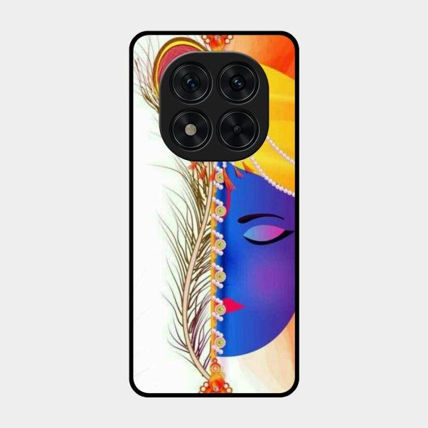 Divine Krishna Silhouette Phone Case For Poco X7 5G