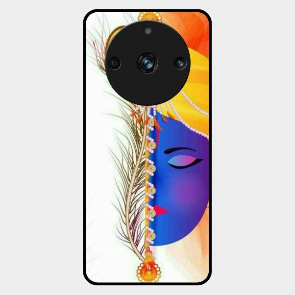 Divine Krishna Silhouette Phone Case For Realme 11 Pro Plus 5G