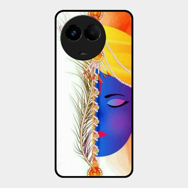 Divine Krishna Silhouette Phone Case For Realme 11X 5G