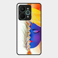 Divine Krishna Silhouette Phone Case For Realme 15 Pro 5G