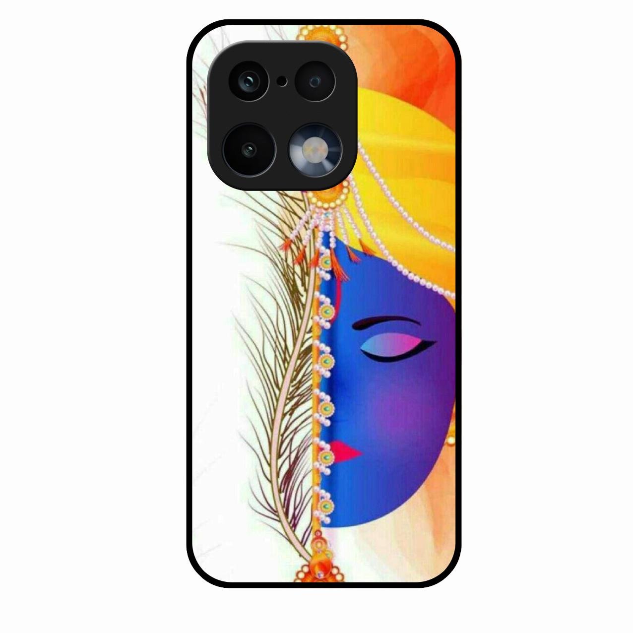 Divine Krishna Silhouette Phone Case For Realme 16 Pro 5G
