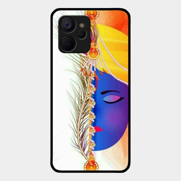 Divine Krishna Silhouette Phone Case For Realme 9I 5G