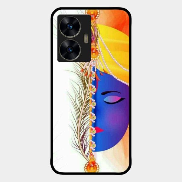 Divine Krishna Silhouette Phone Case For Realme C55
