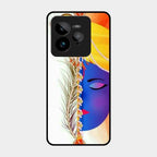 Divine Krishna Silhouette Phone Case For Realme Gt 7 Pro