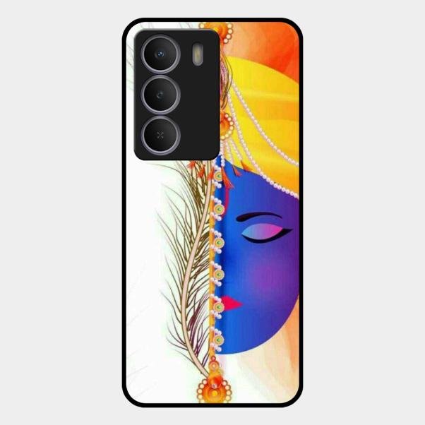 Divine Krishna Silhouette Phone Case For Realme P3 Lite 5G