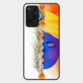 Divine Krishna Silhouette Phone Case For Redmi Note 11 Pro 5G