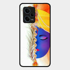 Divine Krishna Silhouette Phone Case For Redmi Note 12 Pro 5G