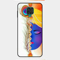 Divine Krishna Silhouette Phone Case For Redmi Note 9 Pro