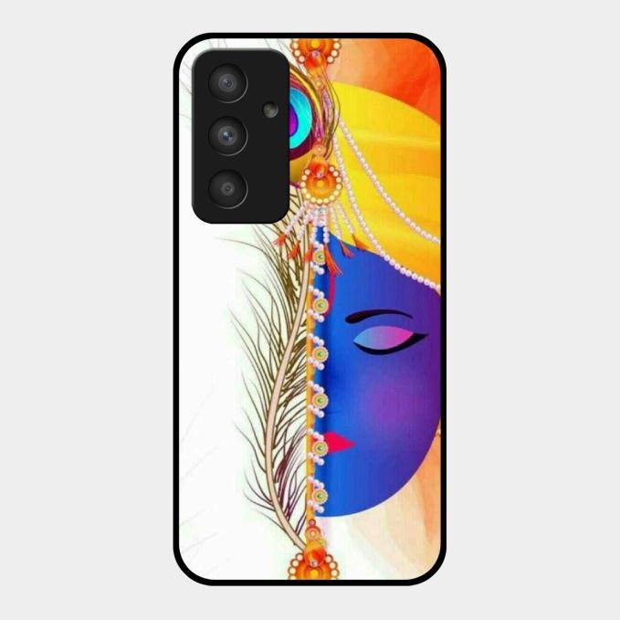 Divine Krishna Silhouette Phone Case For Samsung Galaxy A54 5G