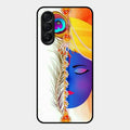 Divine Krishna Silhouette Phone Case For Samsung Galaxy A56 5G