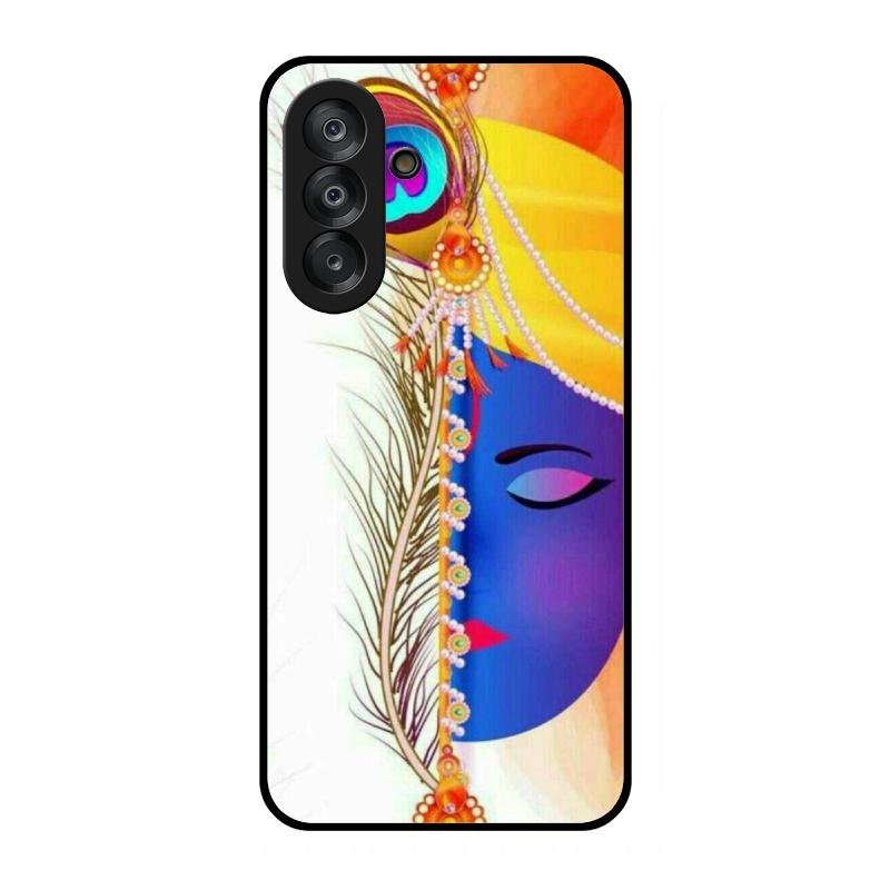 Divine Krishna Silhouette Phone Case For Samsung Galaxy A57 5G