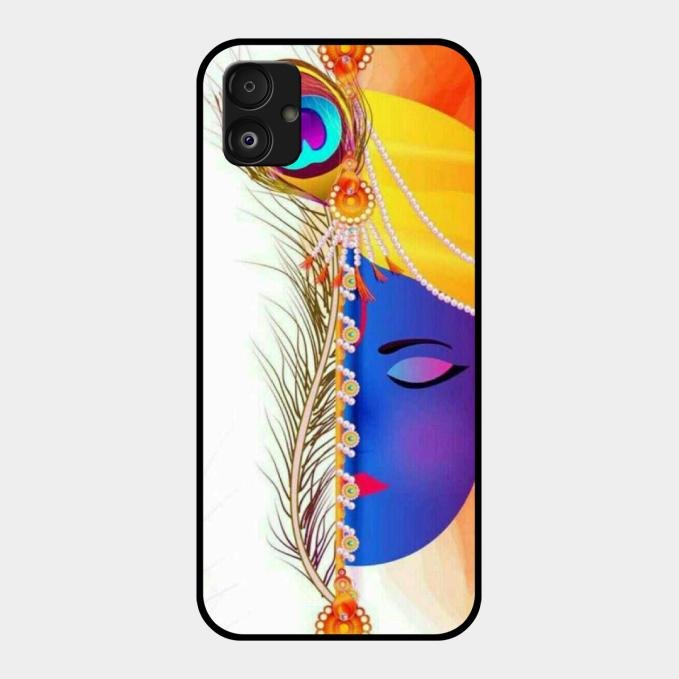Divine Krishna Silhouette Phone Case For Samsung Galaxy F14 5G