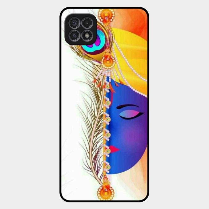 Divine Krishna Silhouette Phone Case For Samsung Galaxy F42 5G