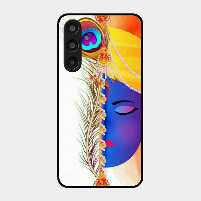 Divine Krishna Silhouette Phone Case For Samsung Galaxy M35 5G