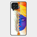 Divine Krishna Silhouette Phone Case For Samsung Galaxy M53 5G