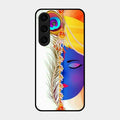 Divine Krishna Silhouette Phone Case For Samsung Galaxy S24 5G