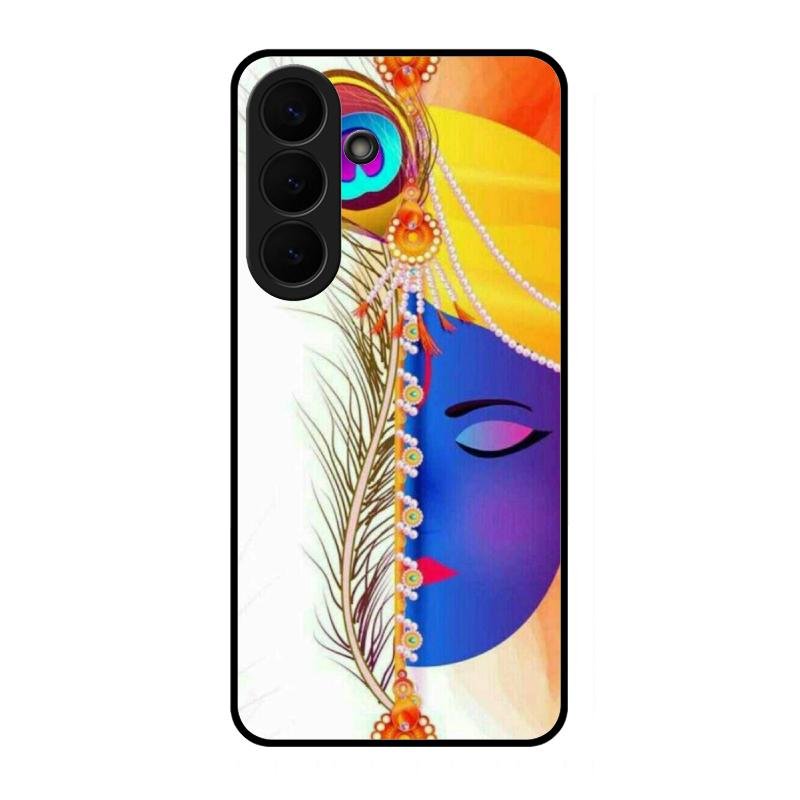 Divine Krishna Silhouette Phone Case For Samsung Galaxy S26 5G