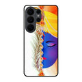Divine Krishna Silhouette Phone Case For Samsung Galaxy S26 Ultra 5G