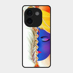 Divine Krishna Silhouette Phone Case For Vivo T3 Pro 5G