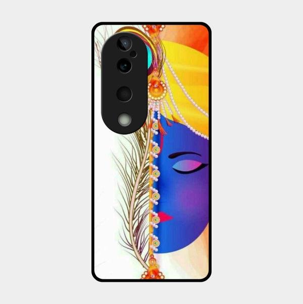 Divine Krishna Silhouette Phone Case For Vivo T3 Ultra