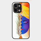 Divine Krishna Silhouette Phone Case For Vivo T5X 5G