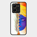 Divine Krishna Silhouette Phone Case For Vivo V25 5G