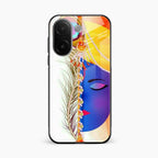 Divine Krishna Silhouette Phone Case For Vivo V60e 5G