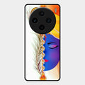 Divine Krishna Silhouette Phone Case For Vivo X100 5G
