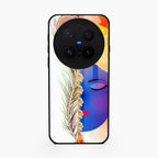 Divine Krishna Silhouette Phone Case For Vivo X300 Pro 5G