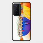 Divine Krishna Silhouette Phone Case For Vivo X70 Pro 5G