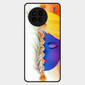 Divine Krishna Silhouette Phone Case For Vivo X90 5G