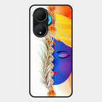Divine Krishna Silhouette Phone Case For Vivo Y100A 5G