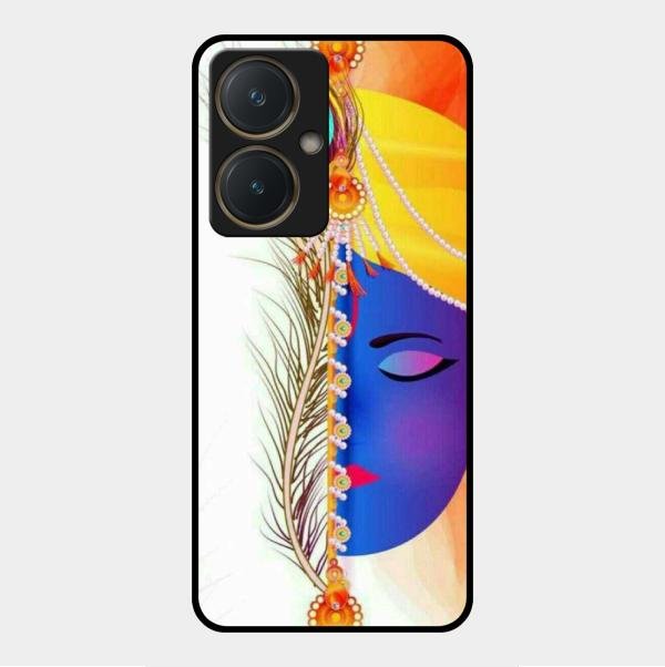 Divine Krishna Silhouette Phone Case For Vivo Y27