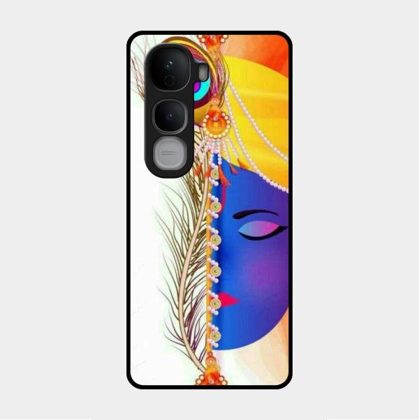 Divine Krishna Silhouette Phone Case For Vivo Y400 Pro 5G