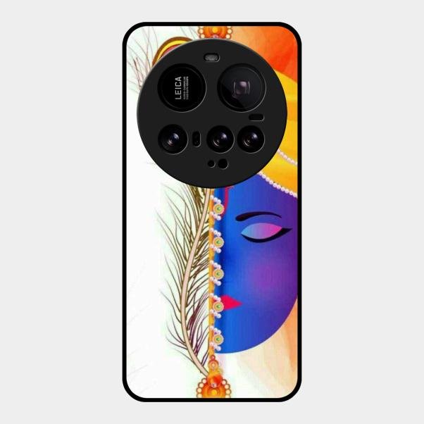 Divine Krishna Silhouette Phone Case For Xiaomi 15 Ultra 5G