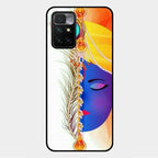 Divine Krishna Silhouette Phone Case For Xiaomi Redmi 10 Prime