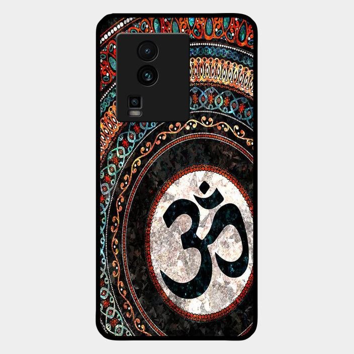 Divine Om Mandala Phone Cover For iQOO