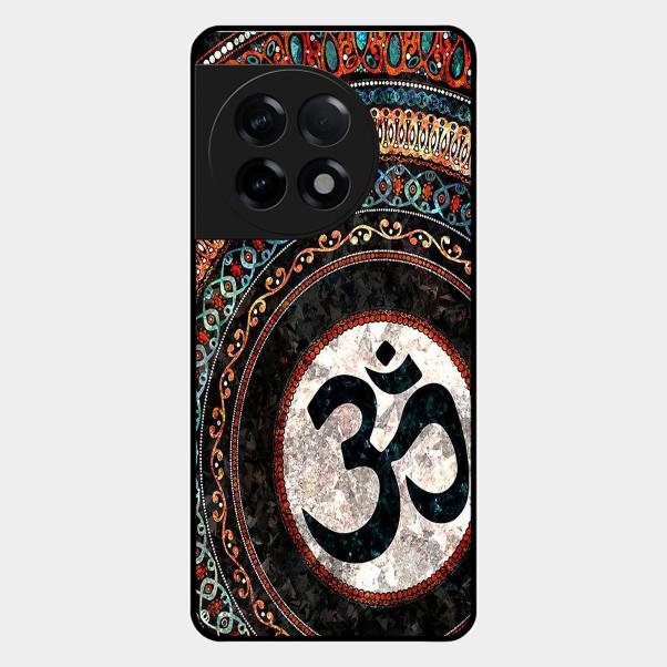 Divine Om Mandala Phone Cover For Oneplus