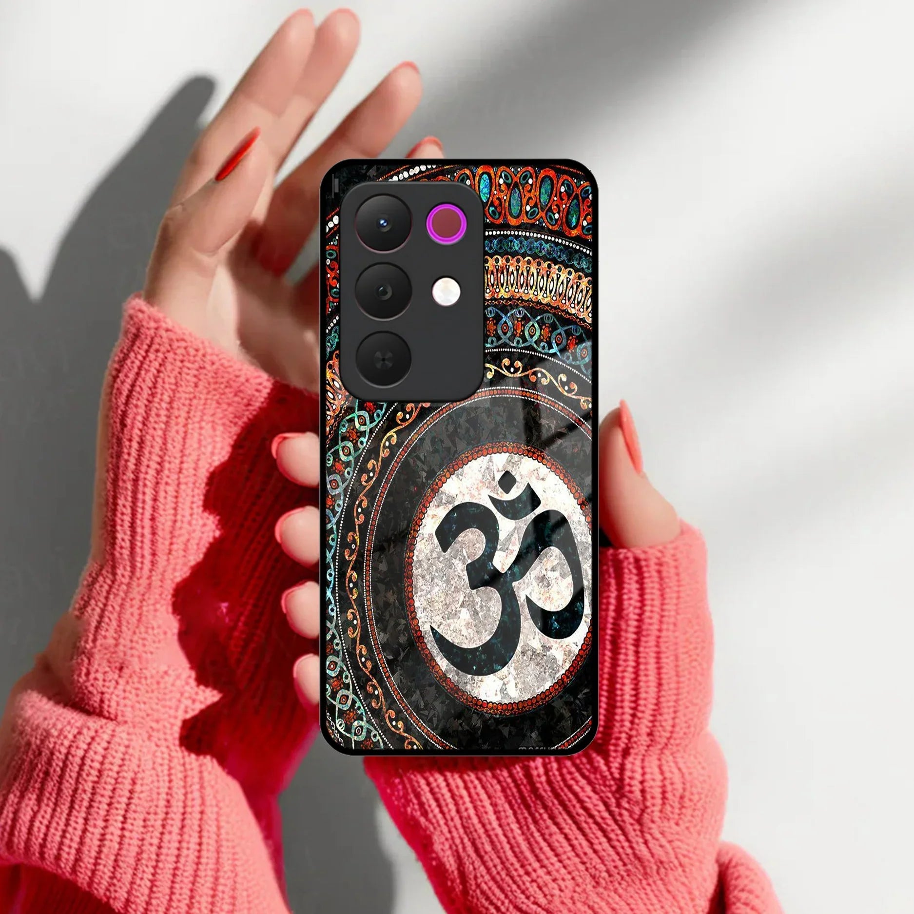 Divine Om Mandala Phone Cover For Realme